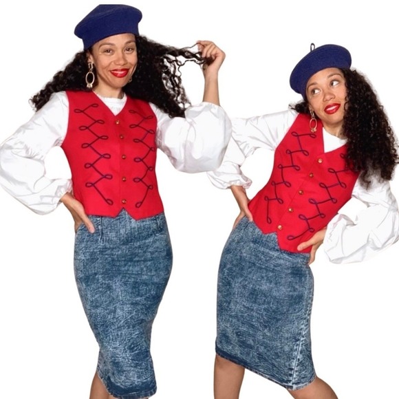 Judy Blue Dresses & Skirts - Judy Blue Vintage High Waist Dark Blue Acid Wash Pencil Skirt NWT - Size 3XL